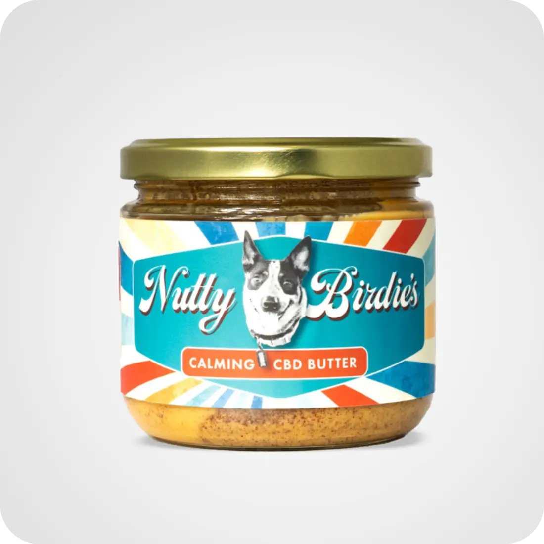 Nutty Birdie's Calming Peanut Butter for Dogs - 250mg CBD - CBD pain relief product