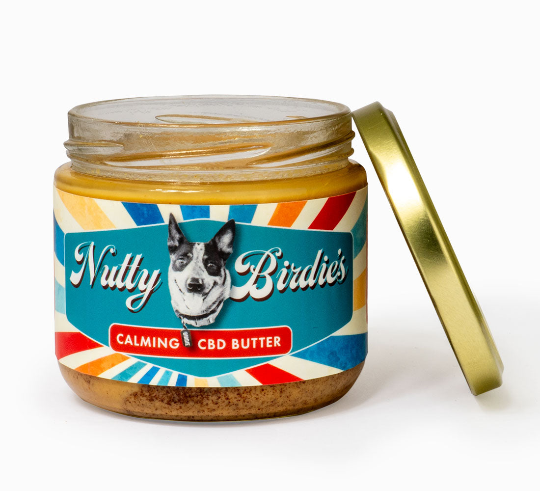 Nutty Birdie's Calming Peanut Butter for Dogs - 250mg CBD